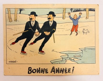 Tim und Struppi – Schneekarte: Die Dupondts laufen