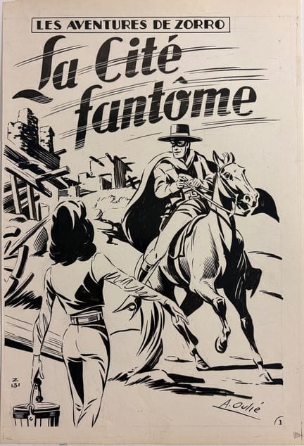 André Oulié - Set of 38 original art pages: *The G