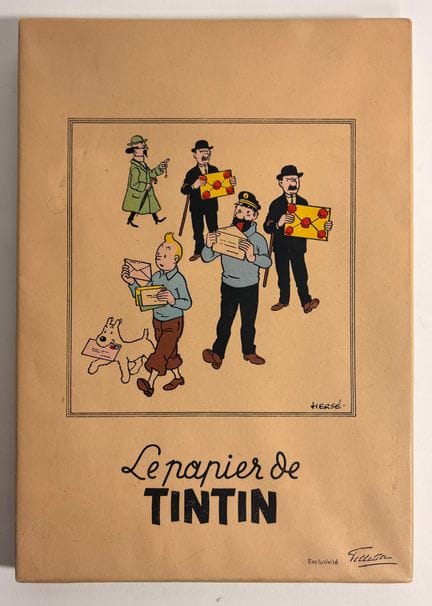 Tim und Struppi – Pelletier-Briefpapier: Eine alte