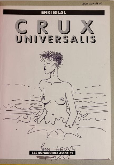 Bilal - Dedicatoria: Crux Universalis. Edición ori