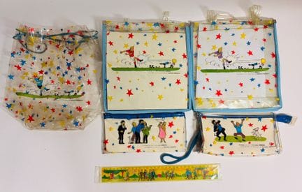 Tim und Struppi – 6-teiliges Set: Kordeltasche (Ti