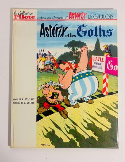 Asterix and the Goths: White-spined comic book wit