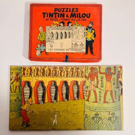 Tim und Struppi – Dubreucq-Puzzle „Die Zigarren de