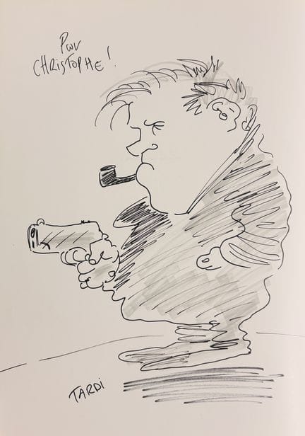 Tardi - Signed Copy: *Nestor Burma, M'as-tu vu cad