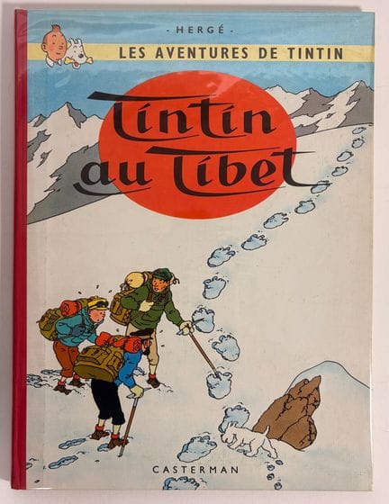 Tim und Struppi – In Tibet: Belgische Erstausgabe 