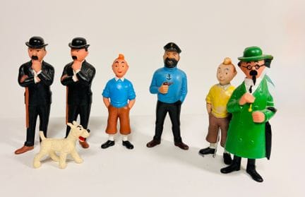 Tim und Struppi – 7-teiliges „Pouet“-Set: Mehr als