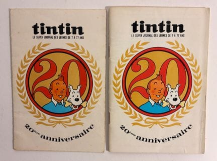 Tim und Struppi – 20-jähriges Jubiläum + Widmungen