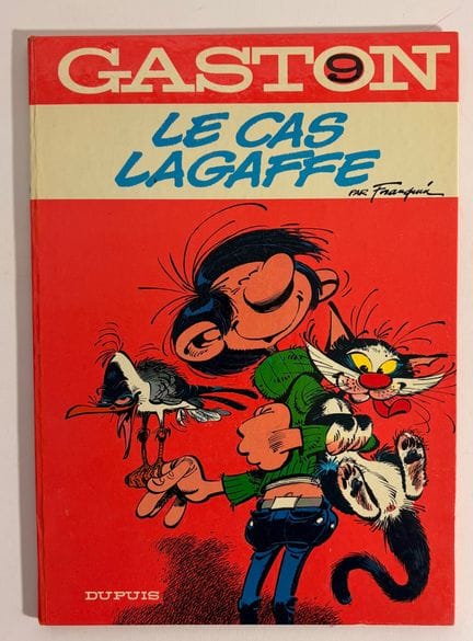 Gaston 9: First edition. Minor touch-ups to the he