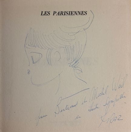 Kiraz - Dedicatoria: «Les Parisiennes». Edición de