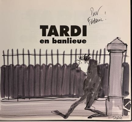 Tardi - Signed Copy: *In the Suburbs*. First editi
