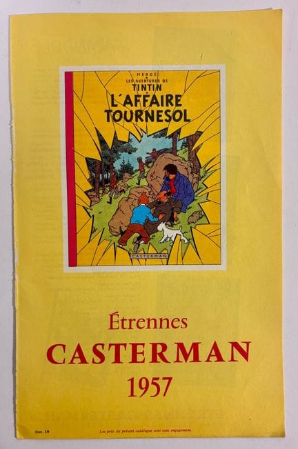 Casterman-Katalog von 1957: Wunderschöne Broschüre