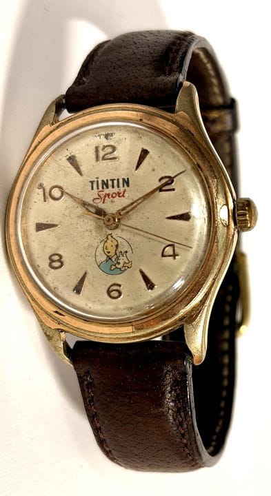 Tim und Struppi – Helva-Uhr: Wunderschöne Tim-und-