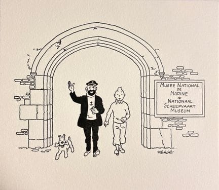 Tim und Struppi – Sonderkarte: Kartonausgabe für d
