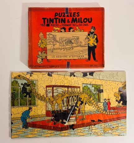 Tim und Struppi – Dubreucq-Puzzle „Ottokars Zepter
