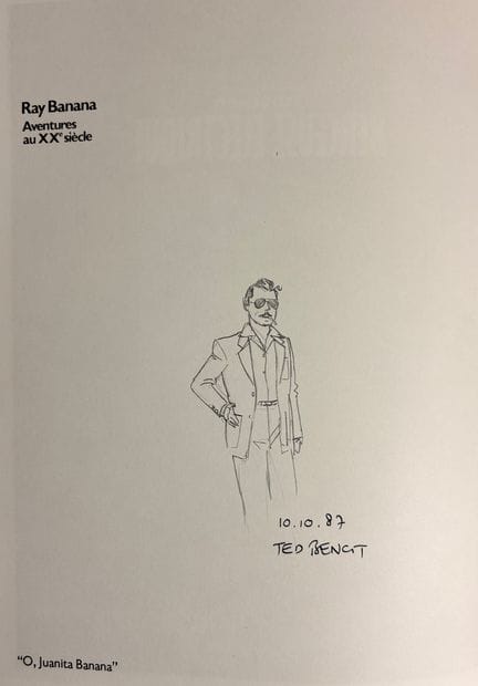 Ted Benoit - Signed copy: *Electric Lullaby* (1984