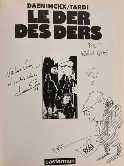 Tardi - Signed Copy: *Le der des ders*. First edit