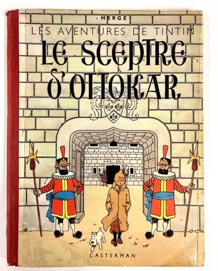 Tintin S&amp;B - Le sceptre d'Ottokar: Edition gra