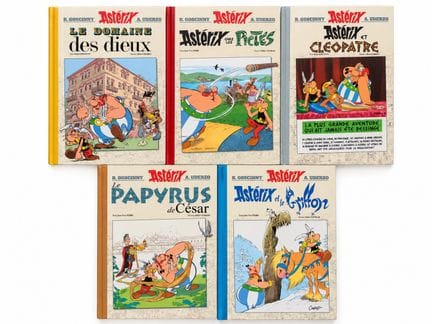 Asterix - Set of 5 special editions: *Caesar's Pap