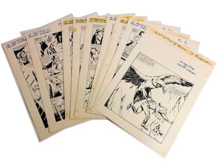 Marcello - Set of 16 original art pages: "The Ghos