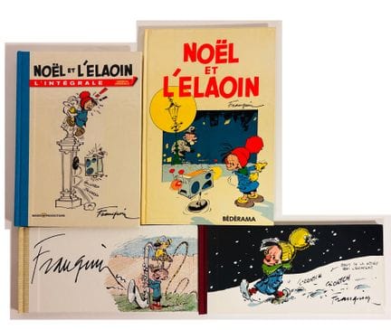 Noël (Franquin) – 4-teiliges Album-Set: „La buche 