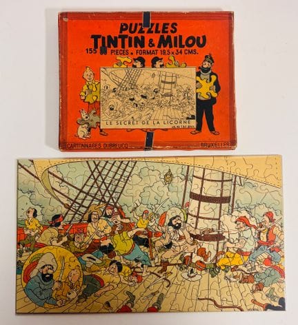 Tim und Struppi – Dubreucq-Puzzle „Das Geheimnis d