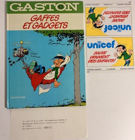 Gaston Unicef: Pannen und Gadgets. Nummerierte (/1