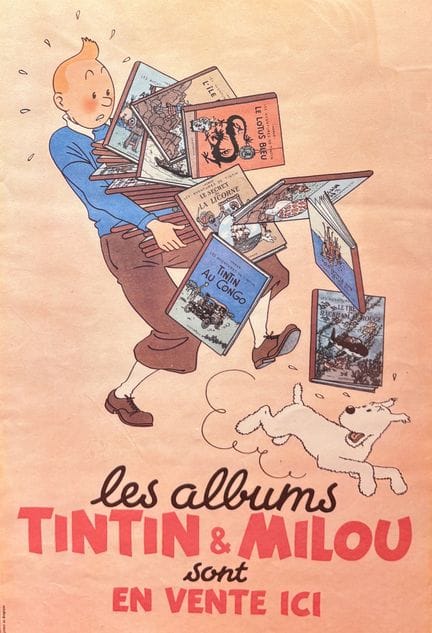 Tim und Struppi – Plakat: Die Alben von Tim und St