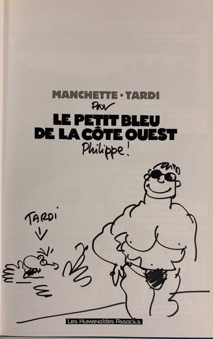 Tardi - Signed Copy: *Le petit bleu de la côte oue