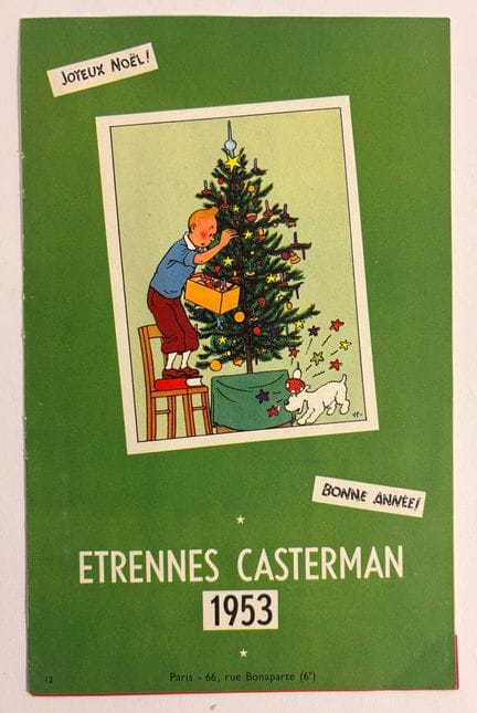 Casterman-Katalog von 1953: Wunderschöne Broschüre