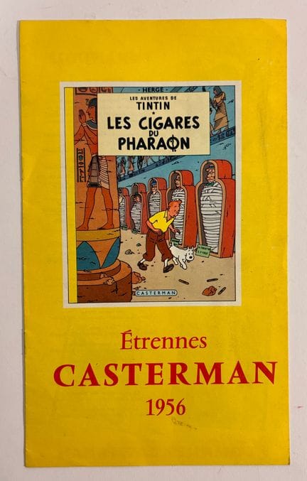 Casterman-Katalog von 1956: Wunderschöne Broschüre
