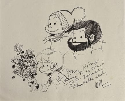 Will - Signed Artwork: A stunning drawing featurin