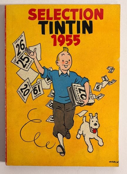 Auswahl „Tim und Struppi“ 1955 (Dargaud): Französi