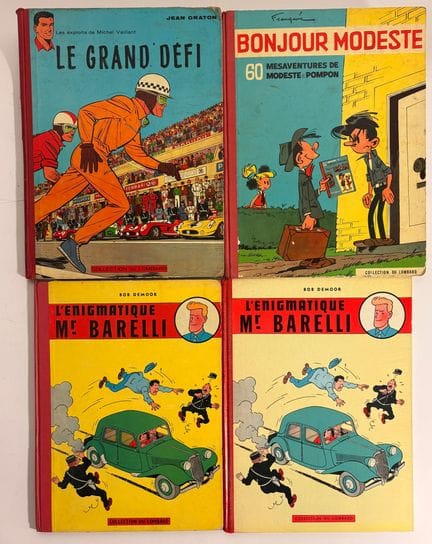 Michel Vaillant/Miscellaneous - Set of 4 albums: *