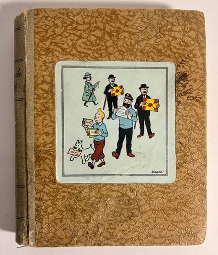 Tim und Struppi – Pelletier-Briefpapier: Antike Br