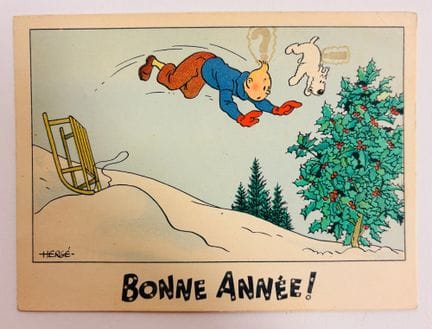 Tim und Struppi – Schneekarte: Tim und Struppi wer