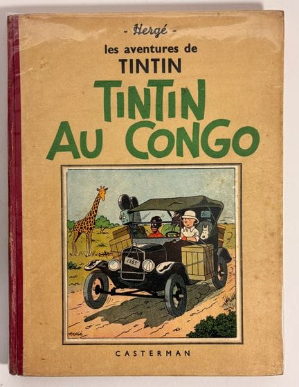 Tim und Struppi, Schwarz-Weiß – Im Kongo: Casterma
