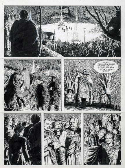 Auclair, „Celui-là“, Tafel Nr. 44 in Tusche aus di