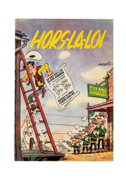 Lucky Luke 6 – Der Gesetzlose
Erstausgabe von 1954