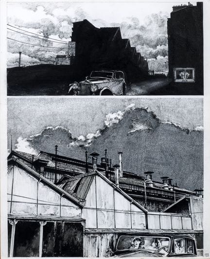 Claeys, *Paris-Fripon*, plate no. 56 in India ink 