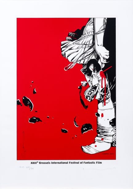 Michetz, a set of two silkscreen prints for the 23