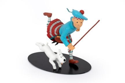 Hergé, résine Moulinsart, série «Nostalgie», Tinti