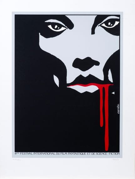 Comès, silkscreen print from the 4th Brussels Fant