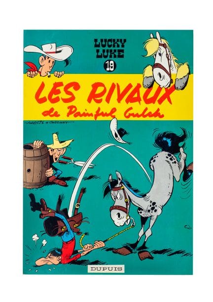 Lucky Luke 19 - The Rivals of Painful Gulch. First