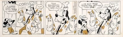 Gottfredson Floyd, Mickey Mouse, Comicstreifen in 