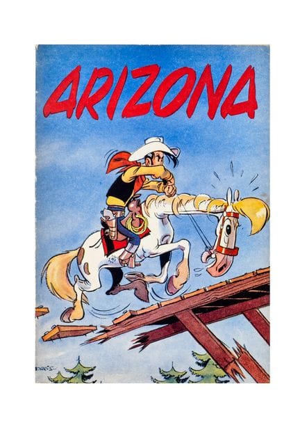 Lucky Luke 3 – Arizona
Erstausgabe von 1951. Nahez