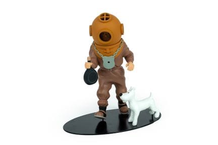 Hergé, Moulinsart resin figurine, “Nostalgie” seri
