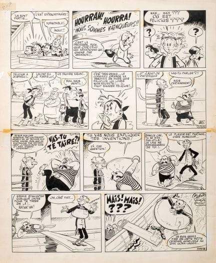 Uderzo und Goscinny, Jehan Pistolet, Tafel Nr. 14 