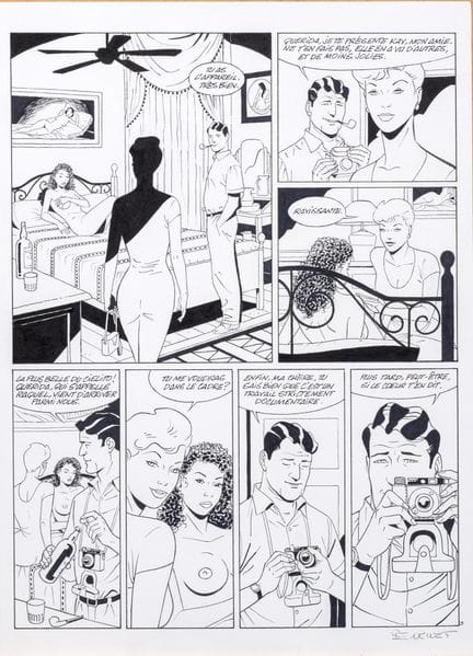 Berthet, De l'autre côté de la frontière, planche 