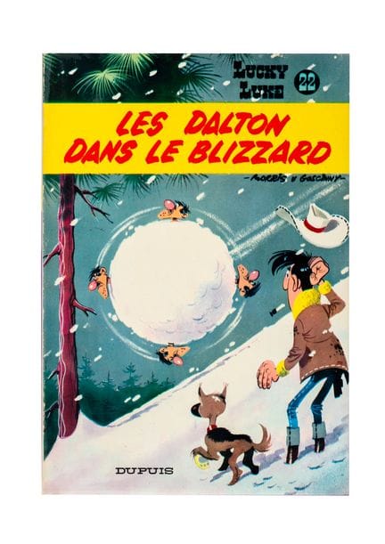 Lucky Luke 22 - The Daltons in the Blizzard Origin
