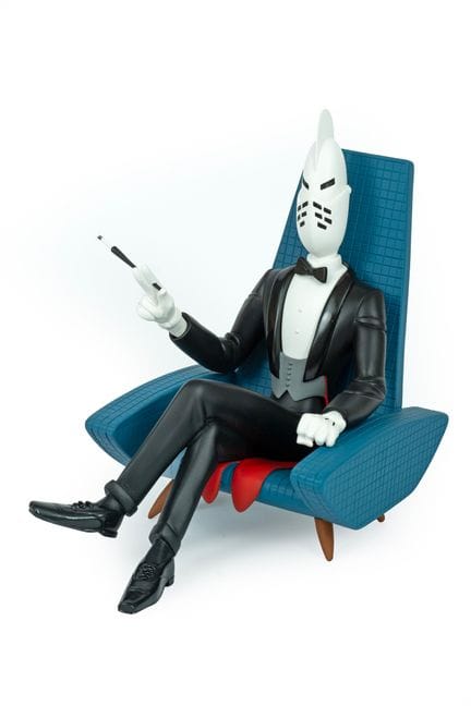 Will, "Monsieur Choc" sitting resin figure, Octopu